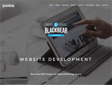 Tablet Screenshot of blackbearnj.com